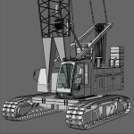 Liebherr Crawler Crane LR 1100