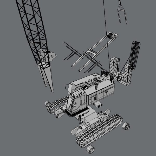 Liebherr Crawler Crane LR 1100
