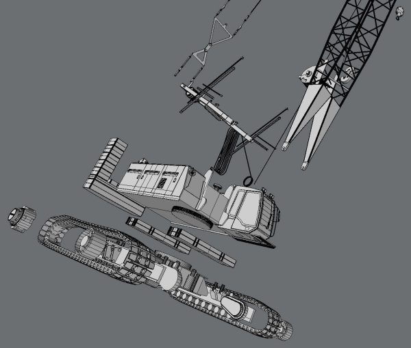 Liebherr Crawler Crane LR 1100