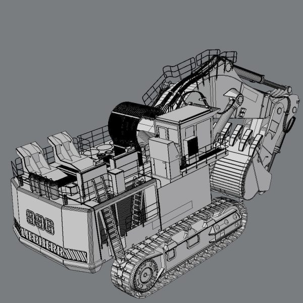 LIEBHERR R996 Backhoe
