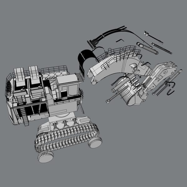 LIEBHERR R996 Backhoe