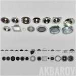 lightS downlight with gold finish