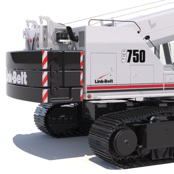 Link Belt TCC-750 Telescopic Crawler Crane