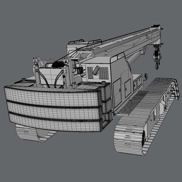 Link Belt TCC-750 Telescopic Crawler Crane