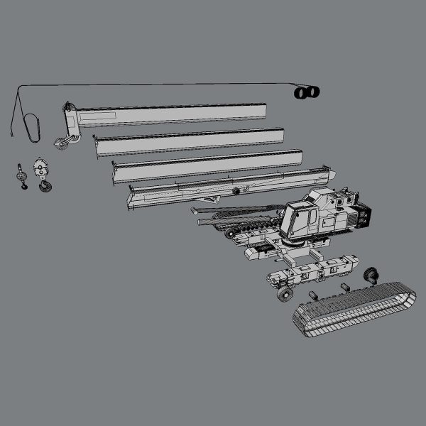 Link Belt TCC-750 Telescopic Crawler Crane