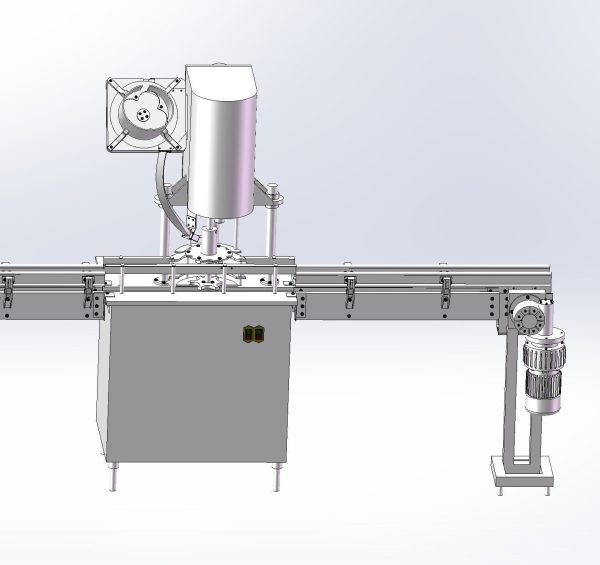 Liquid filling machine assembly line