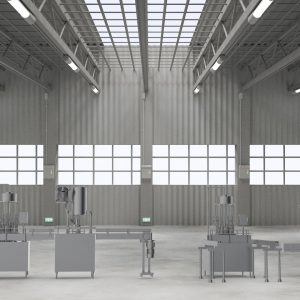 Liquid filling machine assembly line