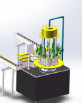 Liquid filling machine assembly line