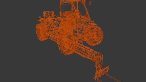 Loader Machine 3D Model