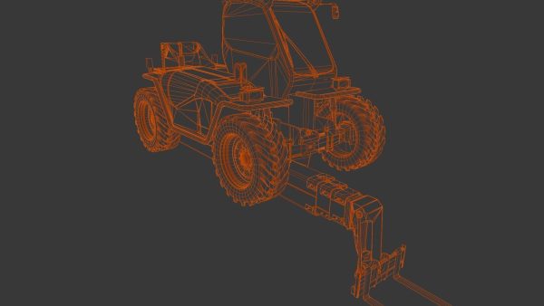 Loader Machine 3D Model