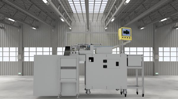 Loading and unloading machine