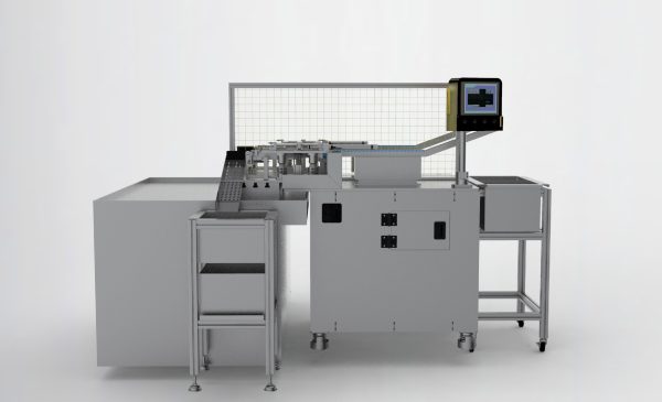 Loading and unloading machine