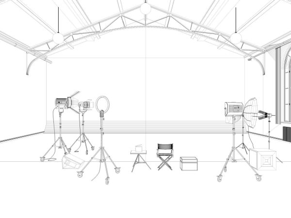 Loft Photo Studio Scene