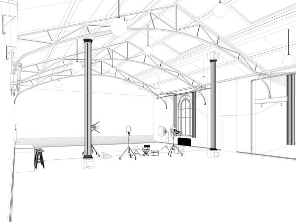 Loft Photo Studio Scene