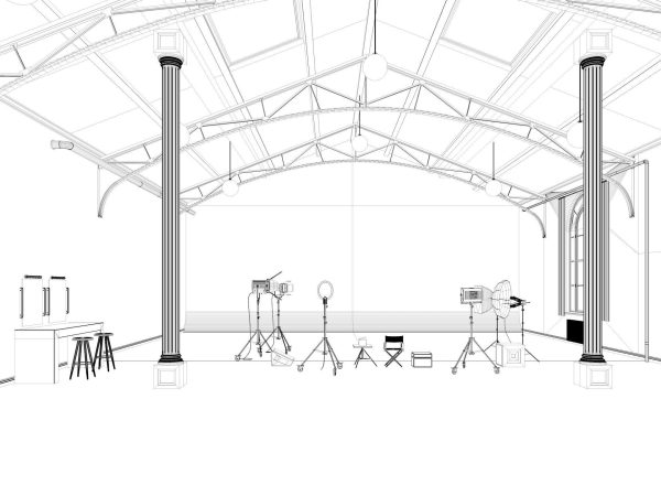 Loft Photo Studio Scene