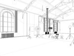 Loft Photo Studio Scene