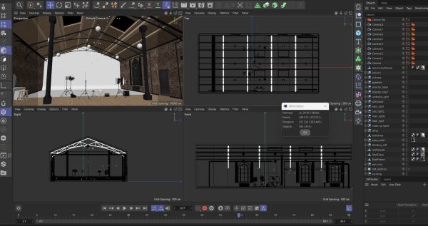 Loft Photo Studio Scene