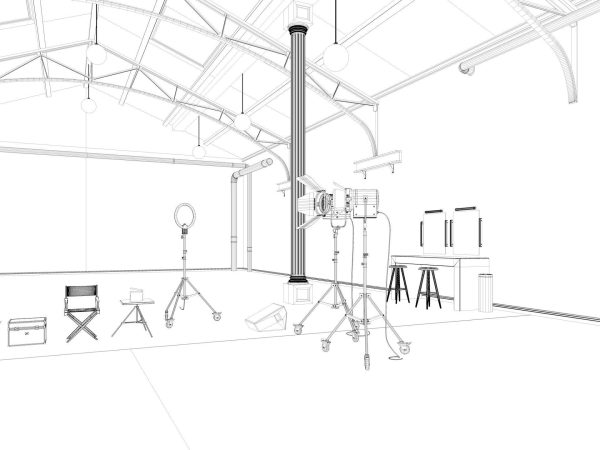 Loft Photo Studio Scene