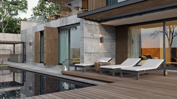 Loft Villa Cloudy and Sunny Full Scene