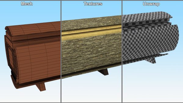Log Cross Section