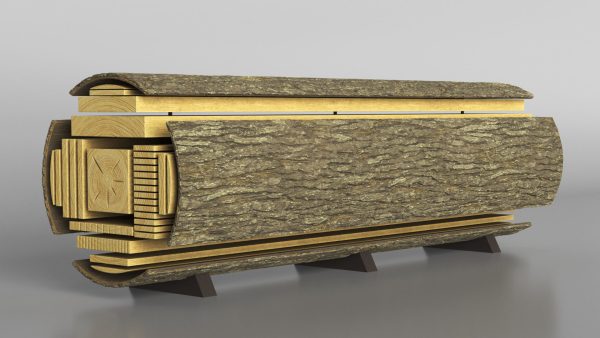 Log Cross Section