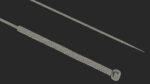 Long Acupuncture Needle Gold