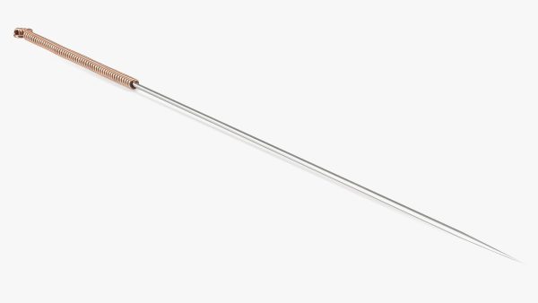 Long Acupuncture Needle Gold