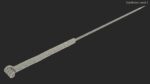 Long Acupuncture Needle Gold
