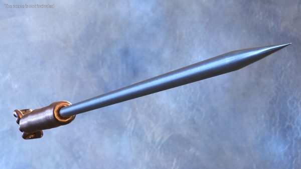 Long Acupuncture Needle Gold