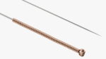 Long Acupuncture Needle Gold