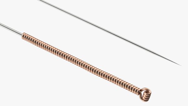 Long Acupuncture Needle Gold