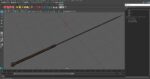 Long Acupuncture Needle Gold
