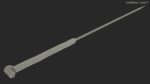 Long Acupuncture Needle Gold