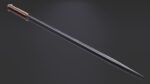 Long Acupuncture Needle Gold