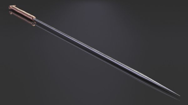 Long Acupuncture Needle Gold