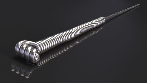 Long Acupuncture Needle Silver