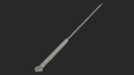 Long Acupuncture Needle Silver