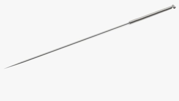 Long Acupuncture Needle Silver
