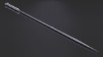 Long Acupuncture Needle Silver