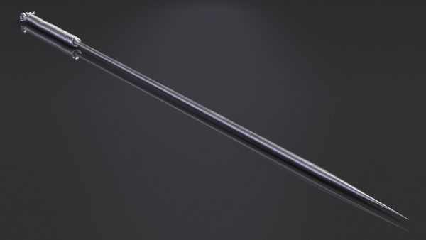 Long Acupuncture Needle Silver