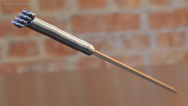 Long Acupuncture Needle Silver