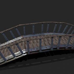 long-bridge-3d-model-low-poly-fbx-tga