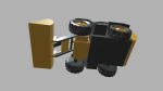 Low Poly Compact Loader 01