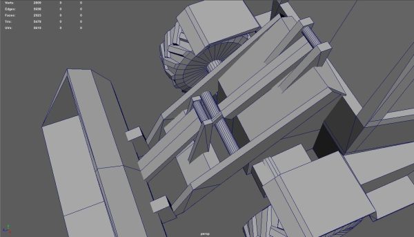 Low Poly Compact Loader 01