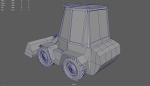 Low Poly Compact Loader 01