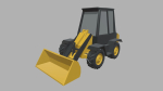Low Poly Compact Loader 01