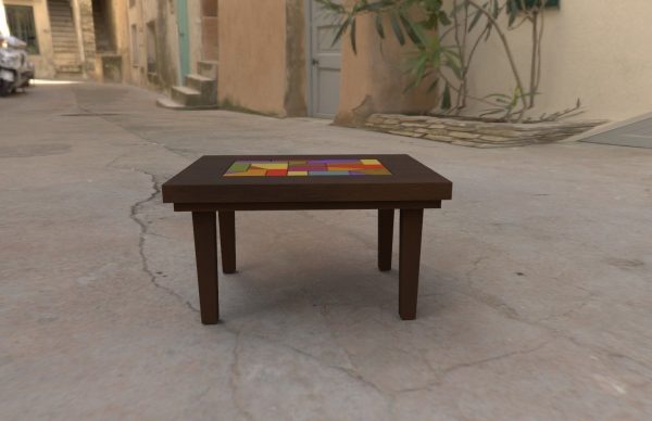 Stylized Mosaic furniture set