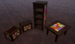 Stylized Mosaic furniture set