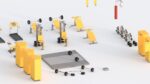 Low Poly Gym set of equipment