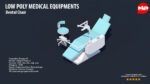 Low Poly Hospital Set - Medical Equipments
